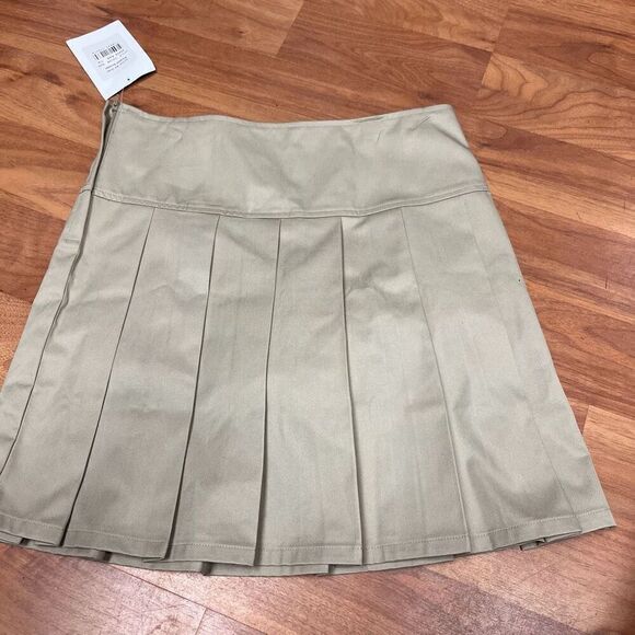 Classroom Uniforms Girls Kid Khaki Pleated School Uniform Skirts Size 7/8 NWT - Picture 4 of 5